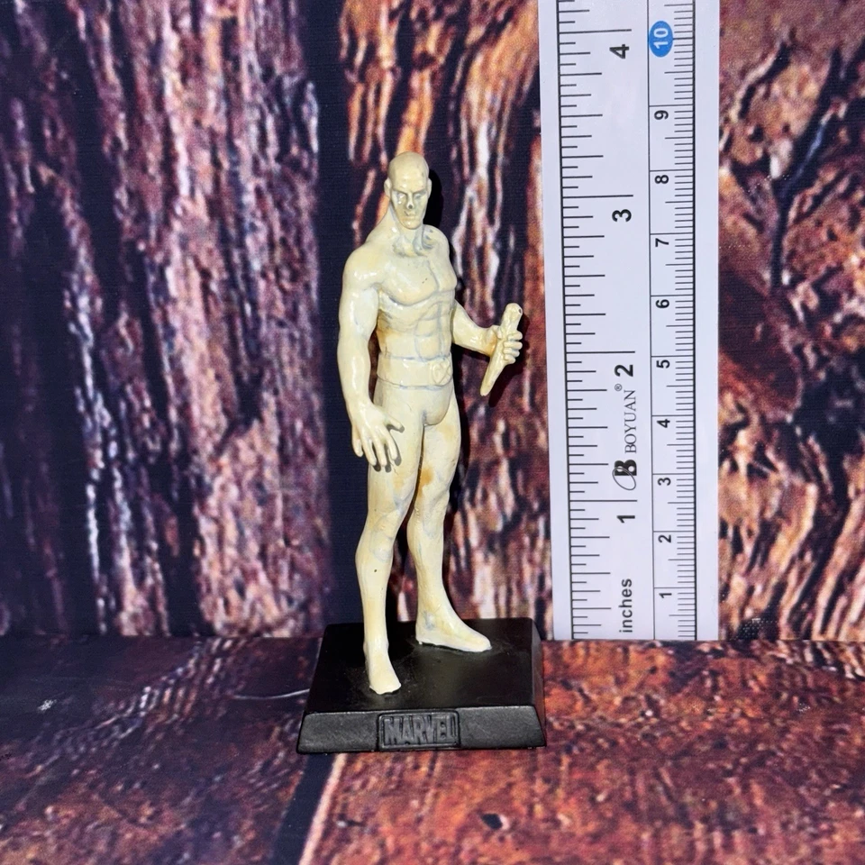 Estátua colecionável Eaglemoss 2006 Marvel Iceman #33 Die-Cast APE/6378 - Imagem 2 de 4