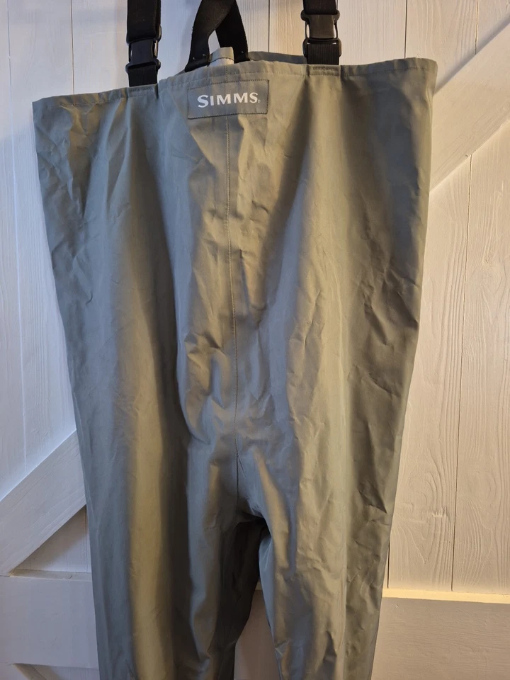 Simms Stockingfoot Men's Waders - Grey Size L (Regular) - Image 2 of 4