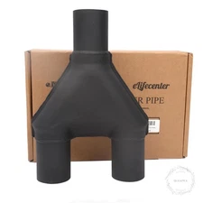 Stainless Steel ID 2.5" to ID 2.5" Exhaust Y-Pipe, 2-1/2 Inch Dual to Single Y P