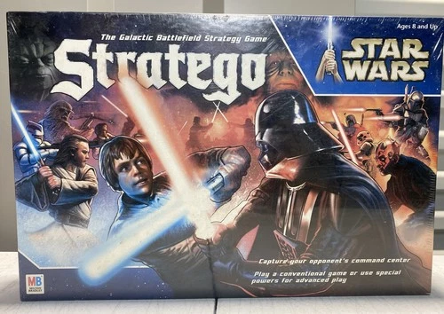 NIB Vintage 2002 Stratego Star Wars Saga Edition MB Board Game SEALED BRAND NEW