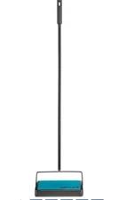 Bissell Easy Sweep Compact Carpet & Floor Sweeper, 2484A, Teal