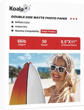 Koala Double Sided Matte Thick Photo Paper 8.5X11 Inches Heavyweight 50 Sheets 2