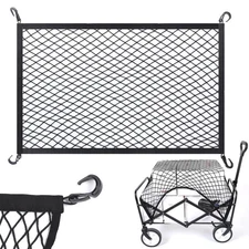 Wagon Cargo Net for Collapsible Foldable Wagon, Beach Cart, Garden Cart Cover...