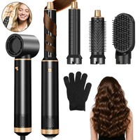 WarmluftbüRste Lockenstab GläTteisen Haartrockner Multifunktionaler Hairstyler