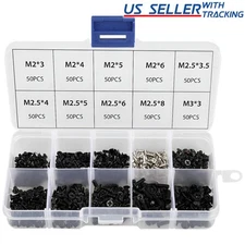 500pcs Screw Kit Set Fit For Dell Lenovo Samsung IBM HP Laptop Notebook Computer