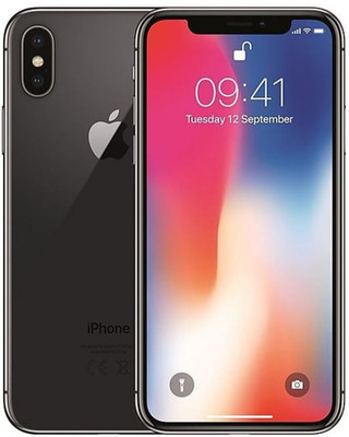 Apple iPhone X - SEHR GUT - Space Gray - 64 GB   12 Monate Gewährleistung