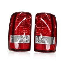 Tail Light W/O Bulbs Compatible with 2000-2006 Suburban 1500 2500 Tahoe Yukon 
