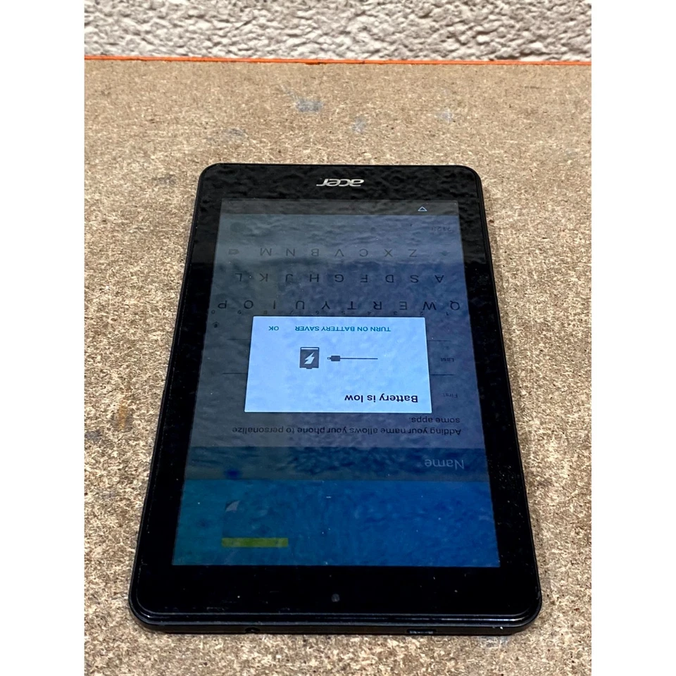 Acer Iconia B1-760HD A5004 Android Tablet Black 7" IPS Display 0.3MP Quad-Core - Image 4 of 4