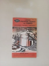 Mirro Matic Speed Pressure Cooker And Canner Deluxe Directions Recipes 1977
