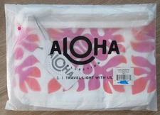 ALOHA COLLECTION- Small APPLIQUE Small Zest Zipper Pouch - NWT