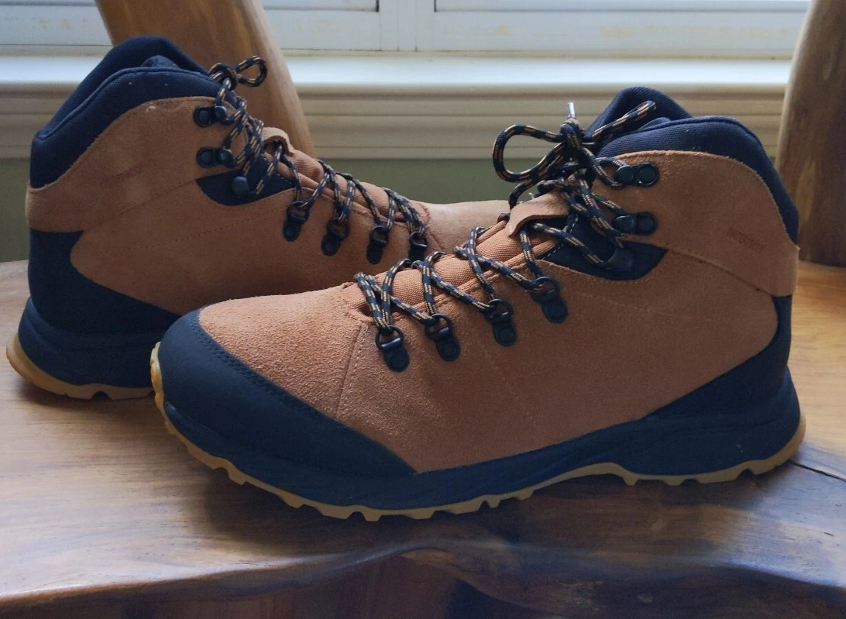 NWT Alpine Design Men's Brown Trekker Boot Waterproof Ortholite Insoles Size14