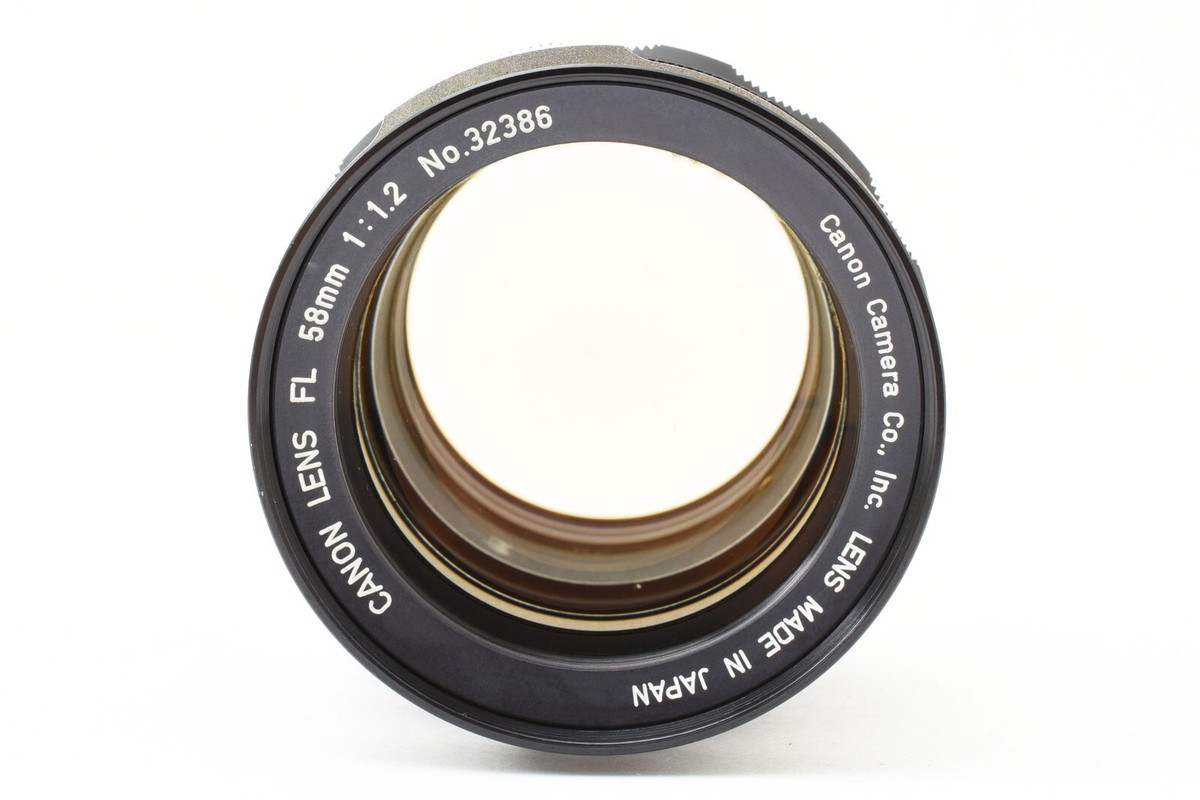 Canon キヤノン FL 58mm F1.2 Canon FL 58mm f1.2 Review - Lens Legend
