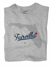 Fairvilla Florida FL Fla T-Shirt MAP