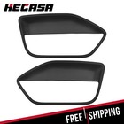 Black Abs For Ford Mustang 2005 -2009 Pair Interior Door Panel Insert Hard Cover
