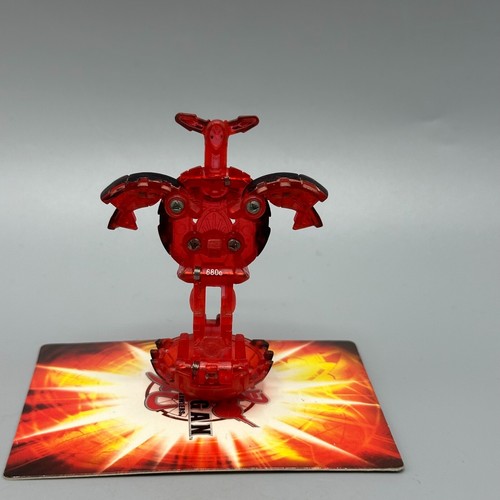 Bakugan Alto Brontes 680G Piro Rojo Translúcido Nuevo Vestroia Battle Brawler LEER - Imagen 4 de 6