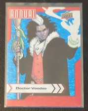 2022-23 Upper Deck Marvel Annual Doctor Voodoo Blue Sparkle Parallel #13 *Corner
