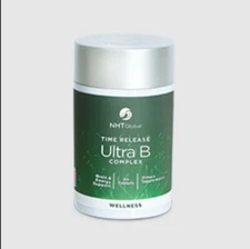NHT Global Ultra B Complex Natural Nervous System Cardio Health 90 Tablets NEW