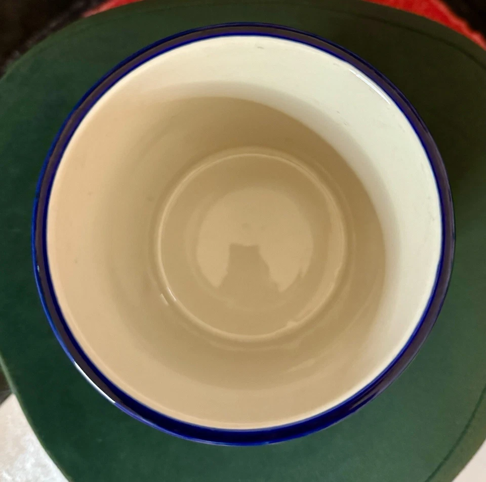 LOT OF 4! Meritage Botany & Navis Ceramic Canisters Butter Dish & Utensil Holder - Image 4 of 4