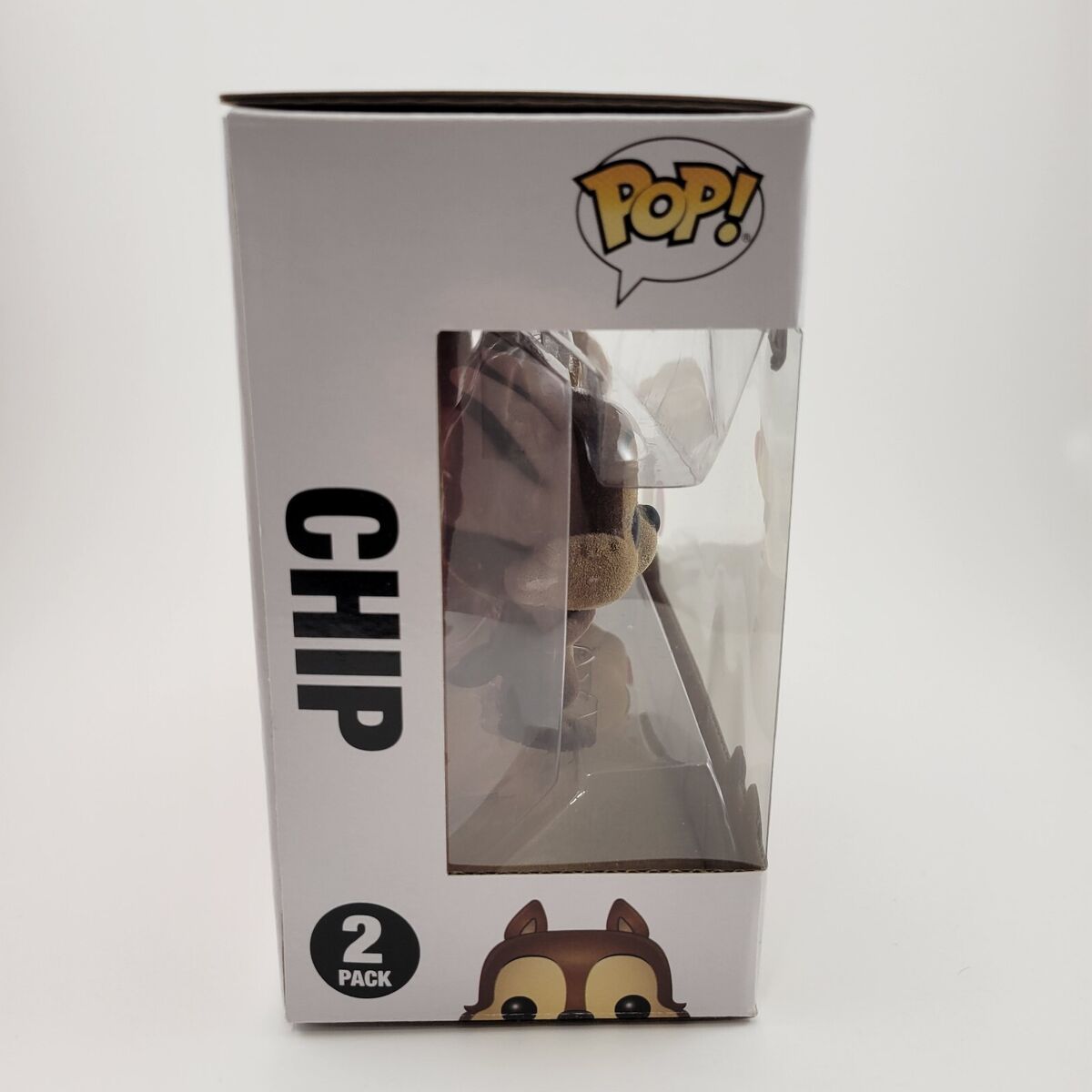 Funko POP Disney: Chip and Dale Flocked Vinyl Figures 2 Pack SDCC 2017  Exclusive