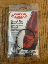 Berkley Steel-Lok Wire Wound Leader 30 Lb Size 12