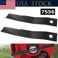 7556BH for Bush Hog Rotary Cutter Blades Lawn Mower Blades for Bush Hog 2PC