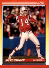 1990 Score Football "Main Set" Cards #221 to #440 Rookies and Veterans