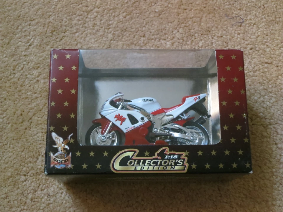 ROAD SIGNATURE Yamaha YZF-R1 1:18 Die-Cast Motorcycle BRAND NEW - Image 3 of 4
