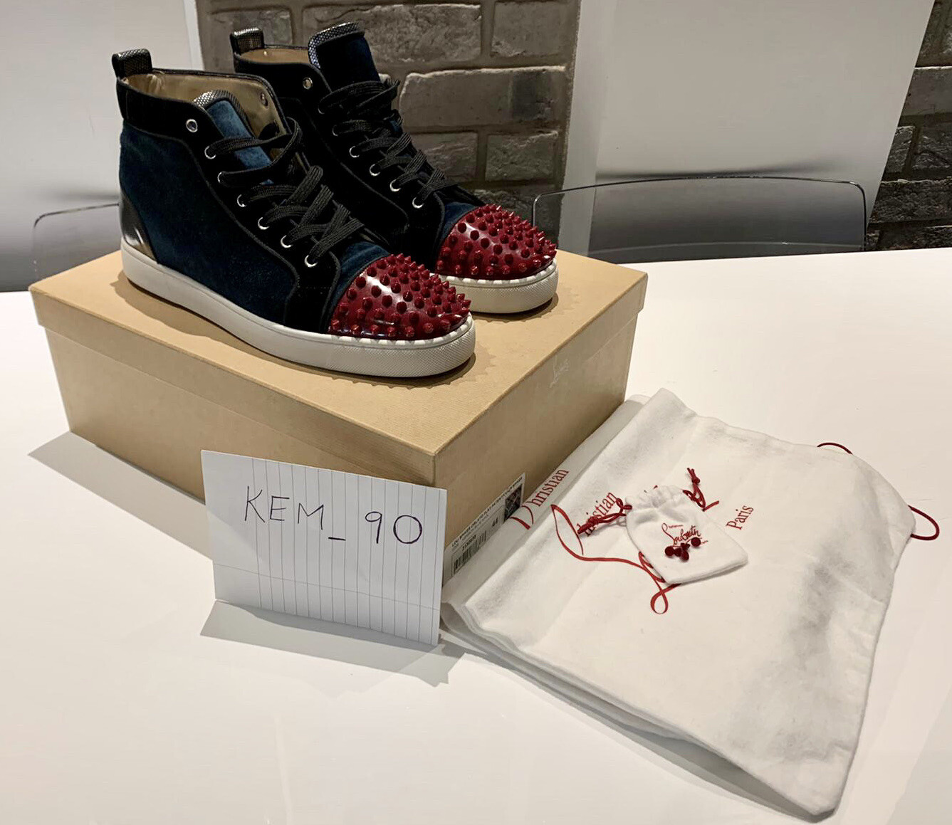 lou spikes orlato men's flat