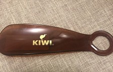 KIWI Shoe Horn, Shoe Tool to Help Put on Shoes 6-Inch Shoe Horn Brown