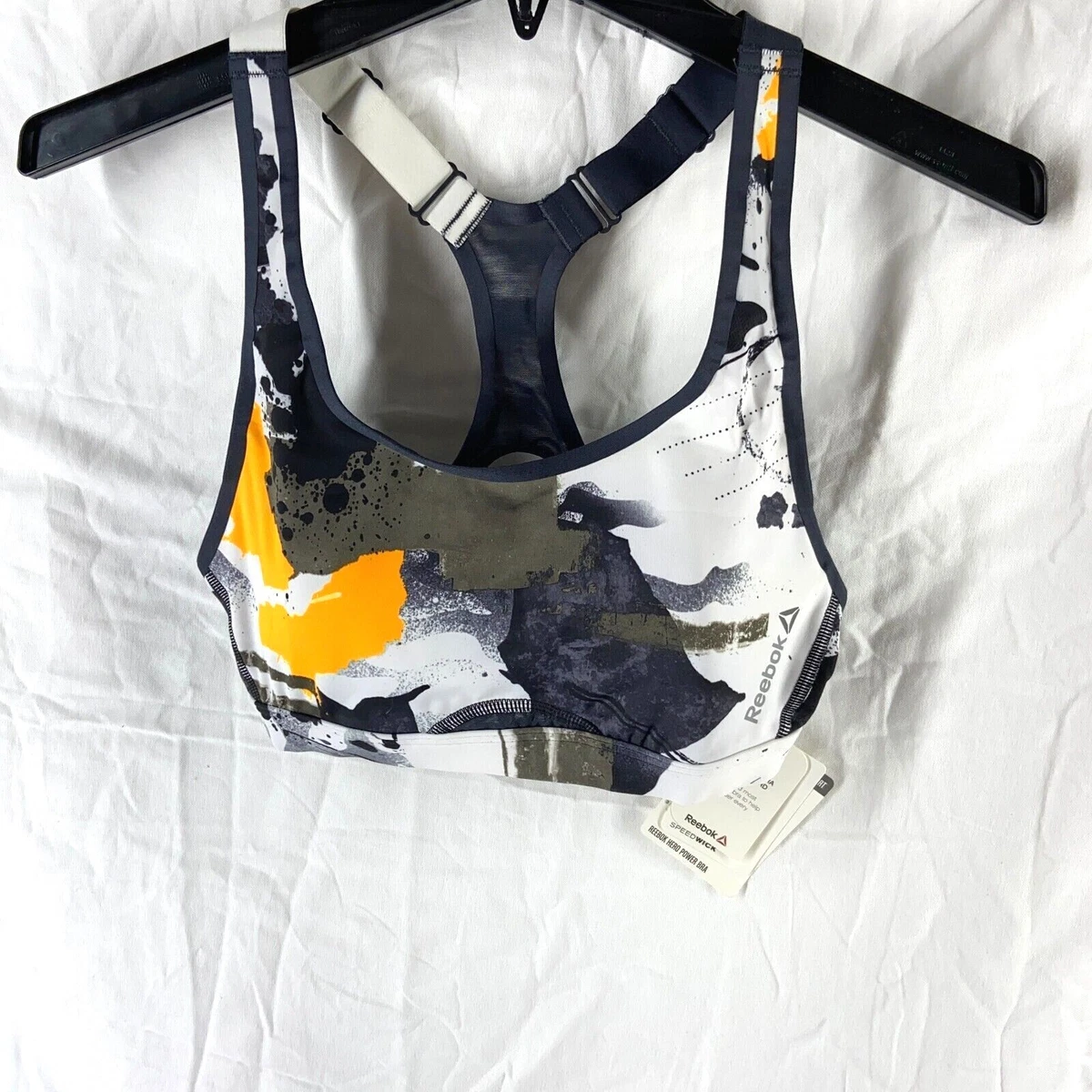 Reebok Hero Power High Support Built in Molded Cup Sports Bra Size