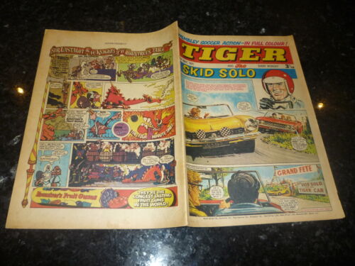 TIGER & JAG Comic - Date 01/05/1971 - Inc Skid Solo - Picture 1 of 1