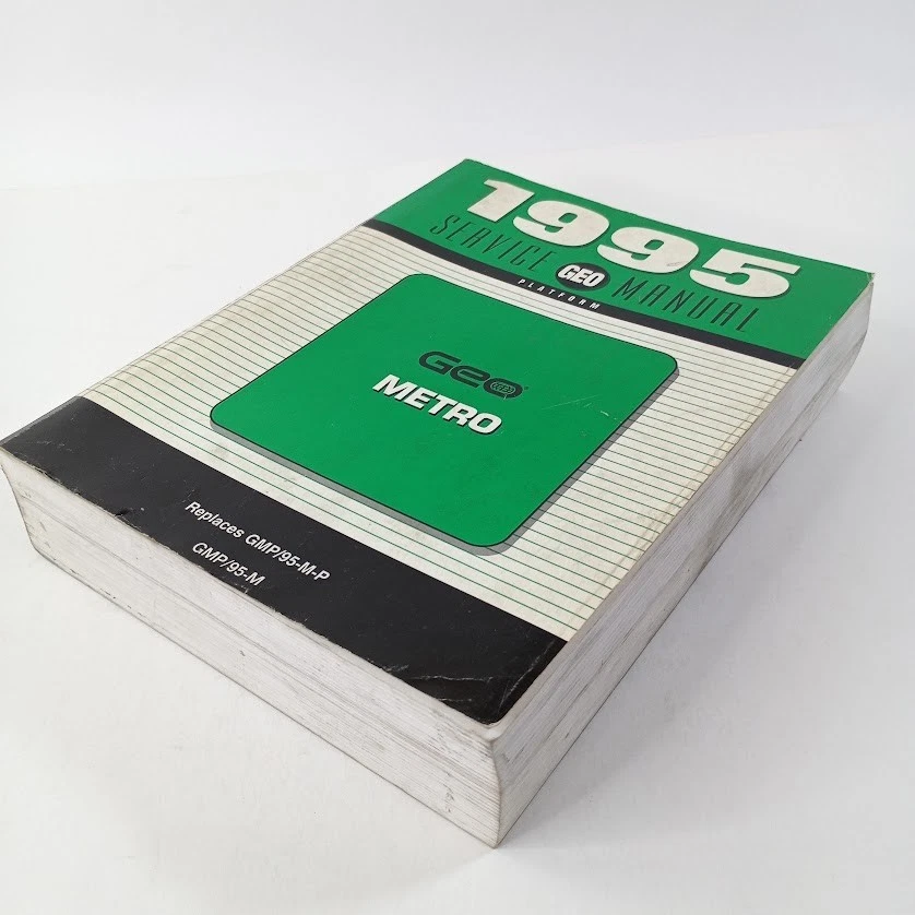 Chevrolet GMC 1995 manual de reparación de servicio Geo Metro Foto 3 de 4