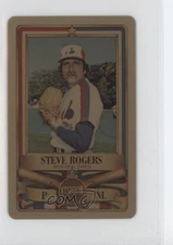 1982 Perma-Graphics/Topps Credit Cards All-Stars Gold Steve Rogers #150-ASA3215