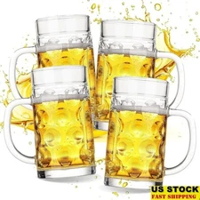 Sturdy Freezer Mug Double Wall Beer Glass Dishwasher Safe Ideal Parties Camping