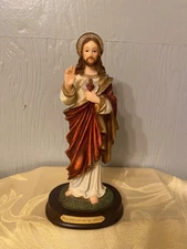 2001 Roman Inc Joseph Studio Sacred Heart of Jesus 10”