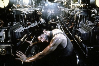 Erwin Leder original signiertes Foto 20 x 30 cm Motiv ''Das Boot ''