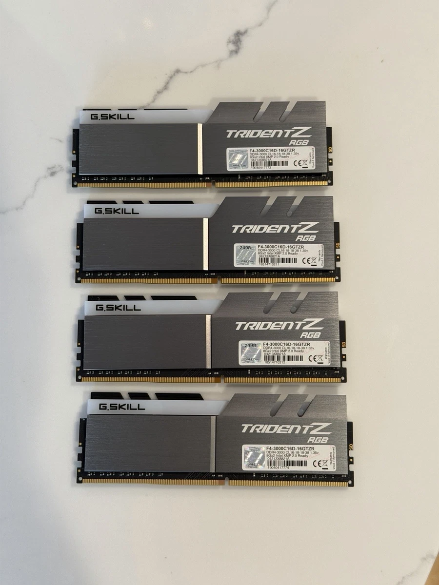 PC4-24000 (DDR4-3000) Bus Speed 32 GB Total Capacity DDR4 SDRAM