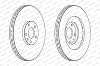 Bremsscheibe Vorderachse FüR Audi A4 B6 Avant Cabriolet B7