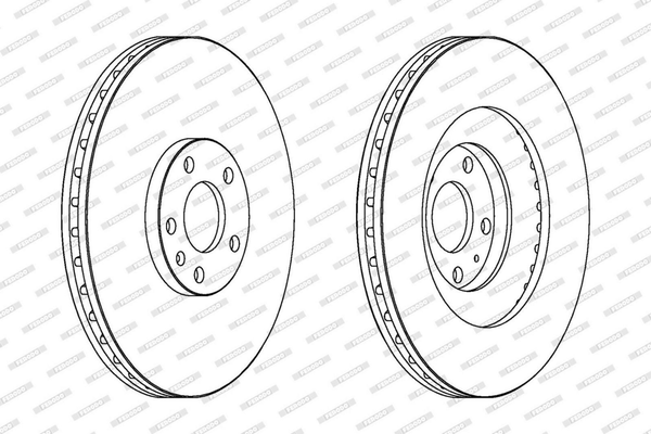 Bremsscheibe Vorderachse FüR Audi A4 B6 Avant Cabriolet B7-image