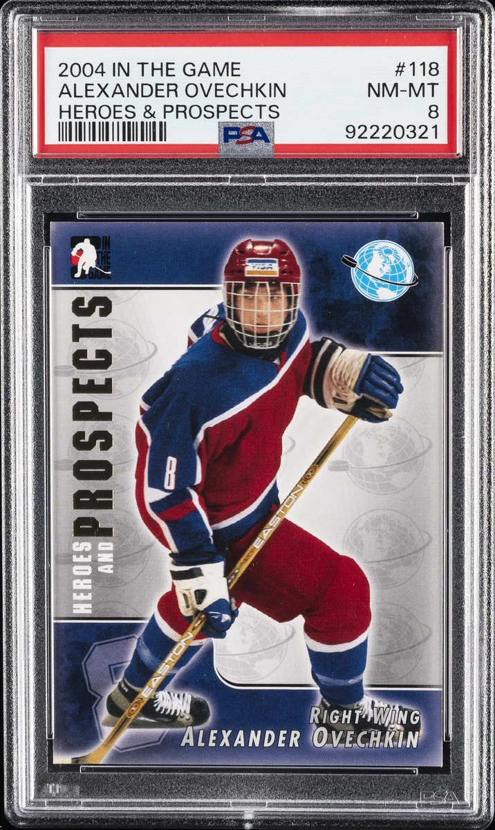 2004-05 In the Game Heroes and Prospects - Alex Ovechkin #118 for