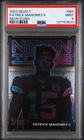 2022 PANINI SELECT NEON ICONS #NI3 PATRICK MAHOMES II PSA 9