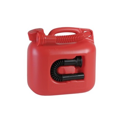 Hünersdorff Kraftstoff-Kanister PREMIUM (UN) 5 L rot UN-Zulassung HDPE rotes