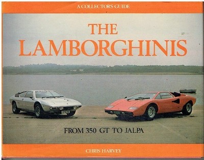 LAMBORGHINI 350/400GT MIURA COUNTACH ESPADA JALPA URRACO PRODUCTION HISTORY BOOK