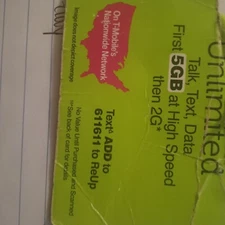 SIMPLE MOBILE PREPAID CARD