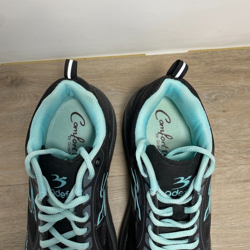 Defy Gravity Defyer Ion Damen-Sportschuhe Größe 8,5 schwarz türkis TB9022FTL-M - Bild 7 von 11