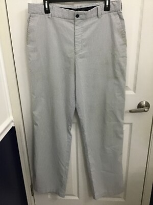 NikeGolf Dri-Fit Men's Blue/White Stripe Golf Pants Size 34 X 34 
