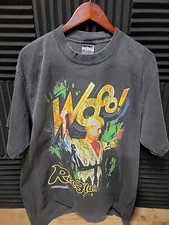 RIC FLAIR ON A SHAKA HEAVYWEIGHT GARMET DYED T SHIRT "MODERN"