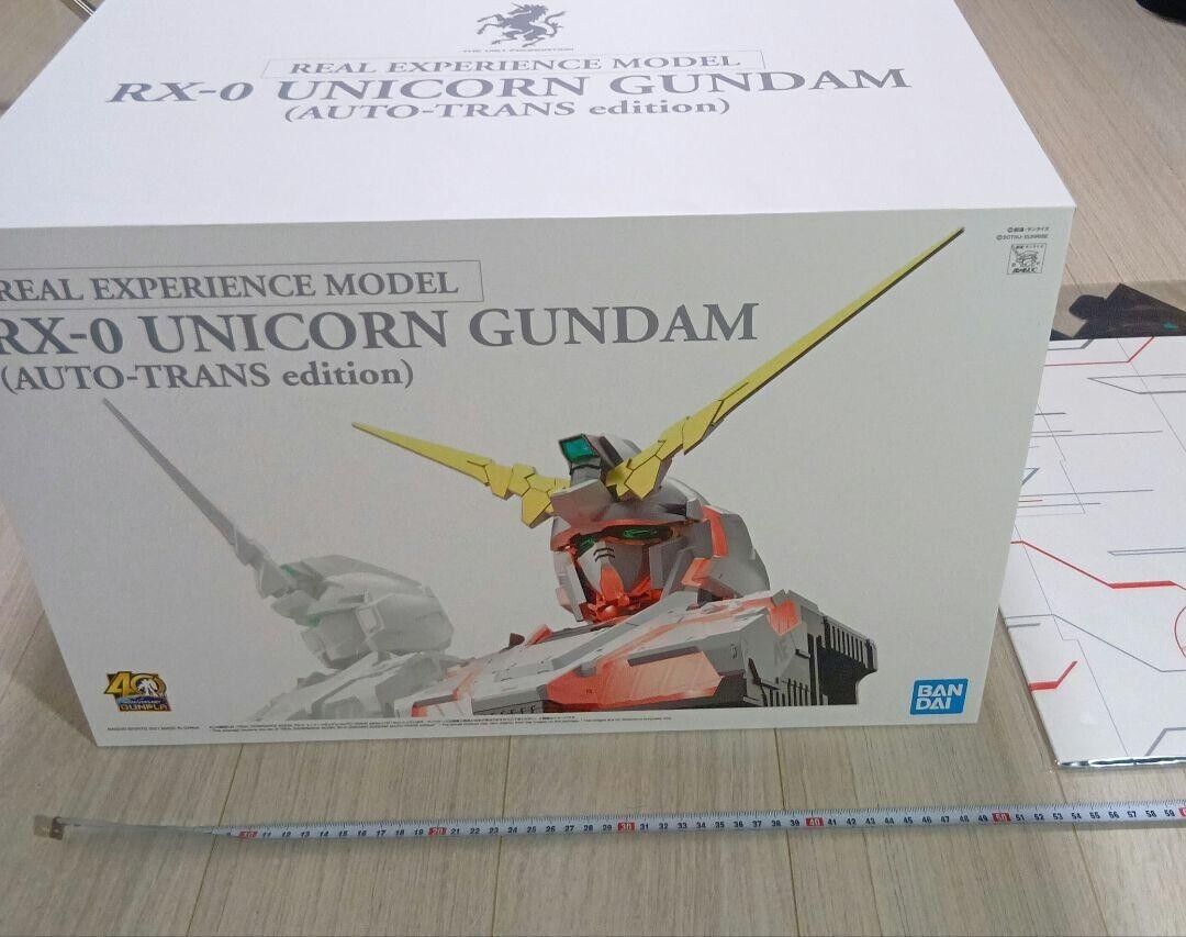 BANDAI REAL EXPERIENCE MODEL RX-0 Unicorn Gundam AUTO-TRANS BANDAI REAL EXPERIENCE MODEL RX-0 Unicorn Gundam AUTO-TRANS