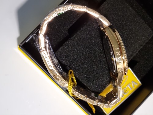 SPR'25 Invicta gold-plated Diver! model 8936OB coin edged bezel 37.5x11 qtz mens - Picture 15 of 21