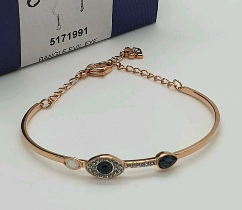Swarovski Anti-Evil Eye Armreif Symbolic Auge, Glück wie NEU! NP 129 EURO 🎁👸 - Bild 5 von 17